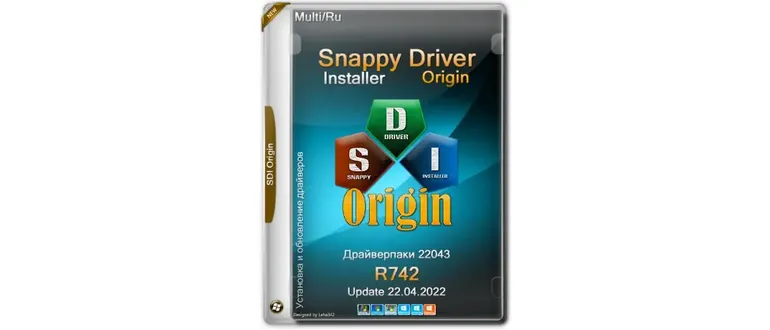 Иконка Snappy Driver Installer Origin R742 Драйверпаки 22.04.3 [Multi Ru]