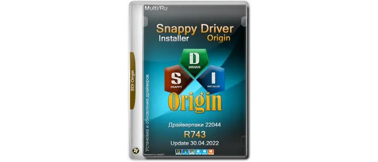 Иконка Snappy Driver Installer Origin R743 Драйверпаки 22.04.4 [Multi Ru]