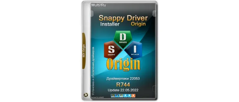 Иконка Snappy Driver Installer Origin R744 Драйверпаки 22.05.3 [Multi Ru]
