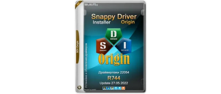 Иконка Snappy Driver Installer Origin R744 Драйверпаки 22.05.4 [Multi Ru]