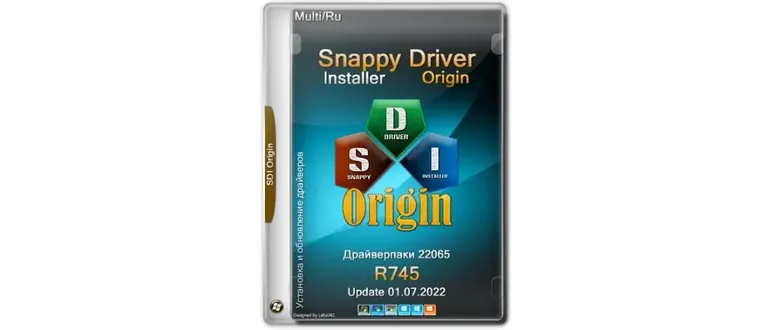 Иконка Snappy Driver Installer Origin R745 Драйверпаки 22.06.5 [Multi Ru]