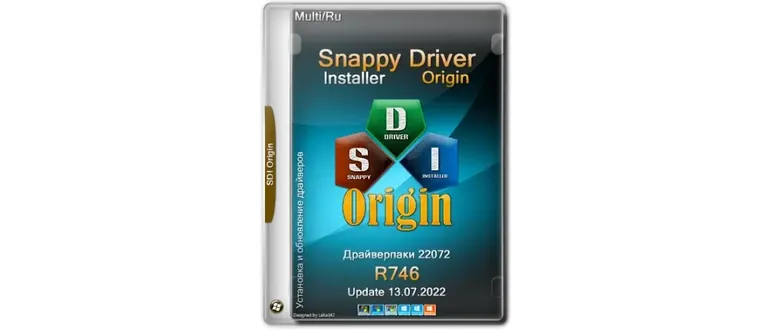 Иконка Snappy Driver Installer Origin R746 Драйверпаки 22.07.2 [Multi Ru]