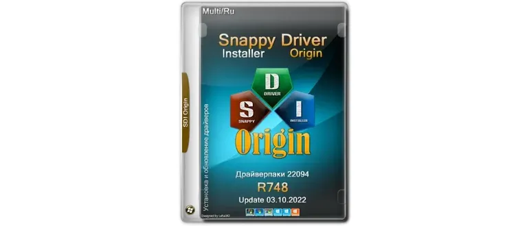 Иконка Snappy Driver Installer Origin R748 Драйверпаки 22.09.4 [Multi Ru]