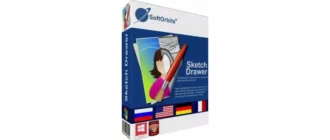 Иконка SoftOrbits Sketch Drawer Pro 5.1 RePack (2017) Русский Английский