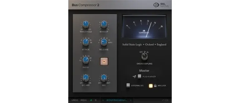 Иконка Solid State Logic - Native Bus Compressor 2 1.0.36 VST, VST3, AAX (x64) RePack by RET [En]