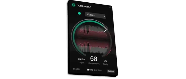 Иконка Sonible - pure comp 1.0.2 VST, VST 3, AAX (x64) RePack by TCD [En]