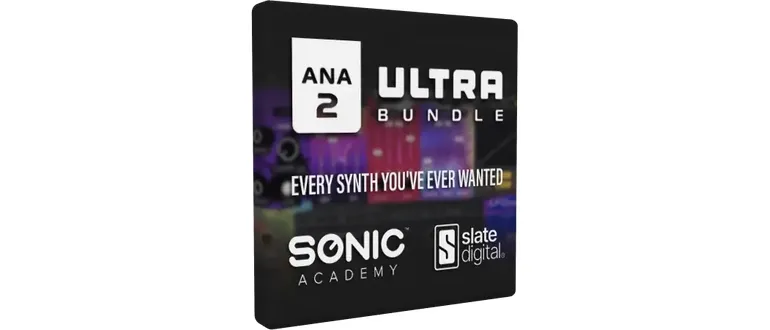 Иконка Sonic Academy & Slate Digital - ANA 2 Ultra Bundle 2.5.6 VSTi, VSTi 3, AAX (x64) RePack by R2R [En]