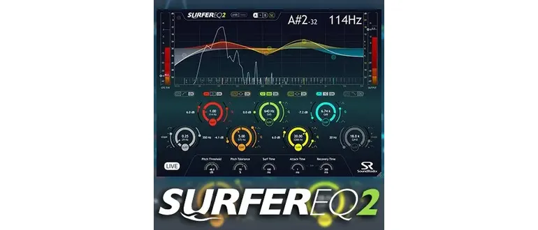 Иконка Sound Radix - SurferEQ 2.1.0 VST, VST3, AAX (x64) RePack by RET [En]