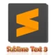 Иконка Sublime Text 3 Build 3176 + Portable [2018, ENG + RUS]
