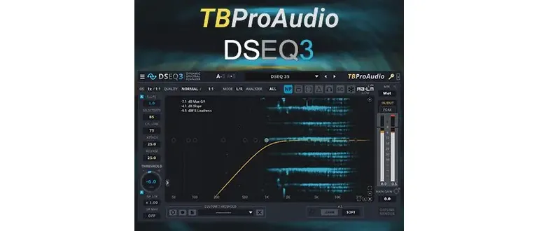 Иконка TBProAudio - DSEQ3 3.6.0 VST, VST3, AAX (x86 x64) [En]