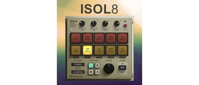 Иконка TBProAudio - ISOL8 2.4.0 VST, VST3, AAX [En]