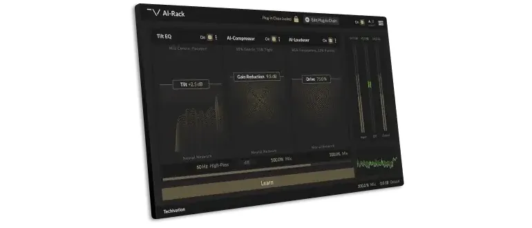 Иконка Techivation - AI-Rack 1.0.0 VST, VST 3, AAX RePack by BUBBiX [En]