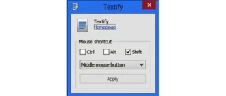 Иконка Textify 1.8.3 + Portable [En]