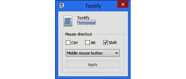 Иконка Textify 1.8.3 + Portable [En]