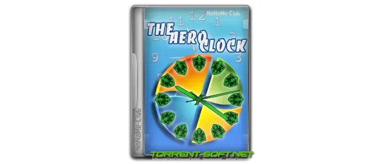 Иконка TheAeroClock 8.45 + Portable [Multi Ru]