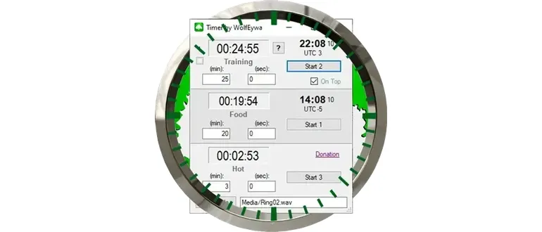 Иконка Timer by WolfEywa 1.1 portable [En]