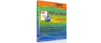 Иконка Tipard PDF to Word Converter 3.3.22 (2020) РС RePack & Portable by TryRooM