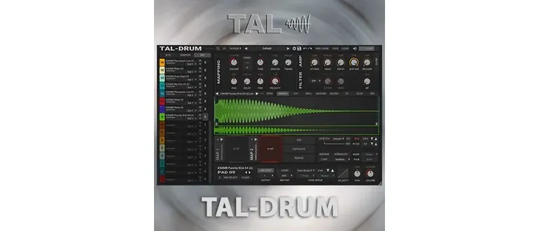 Иконка Togu Audio Line - TAL-Drum 1.0.0 VSTi, VSTi 3, AAX (x64) [En]