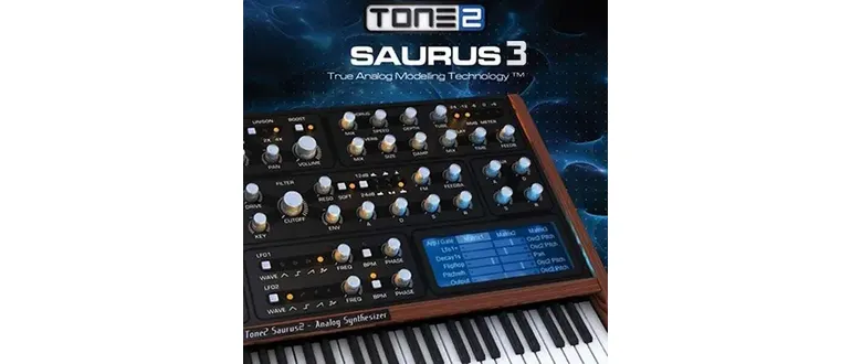 Иконка Tone2 - Saurus 3.0.0 STANDALONE, VSTi (x64) RePack by R2R [En]