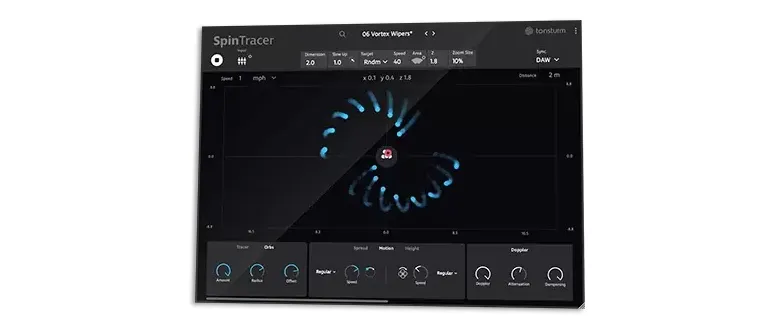 Иконка TONSTURM - SpinTracer 1.2.0 VST, VST 3, AAX (x64) RePack by R2R [En]
