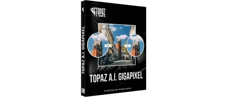Иконка Topaz Gigapixel AI 5.1.4 (2020) PC RePack & Portable by TryRooM