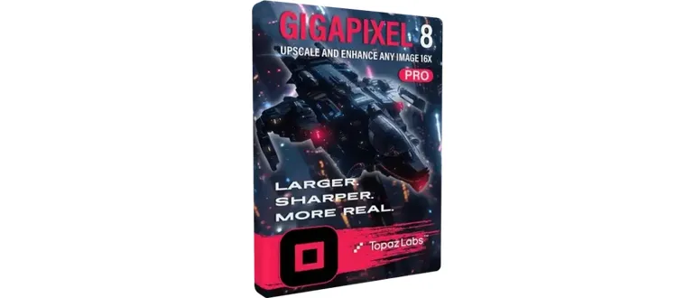 Иконка Topaz Gigapixel AI Pro 8.3.3 RePack by KpoJIuK [En]