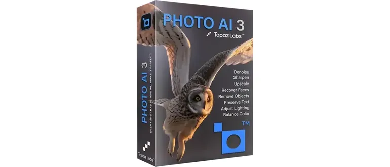 Иконка Topaz Photo AI 3.3.1 RePack by KpoJIuK [En]
