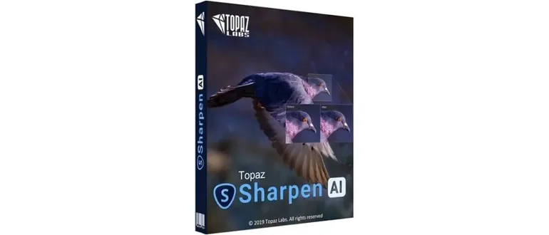 Иконка Topaz Sharpen AI 2.1.7 (2020) PC RePack & Portable by TryRooM