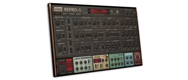 Иконка U-he - Repro-1 1.1.3 VSTi, VSTi 3, AAX, CLAP (x86 x64) [En]