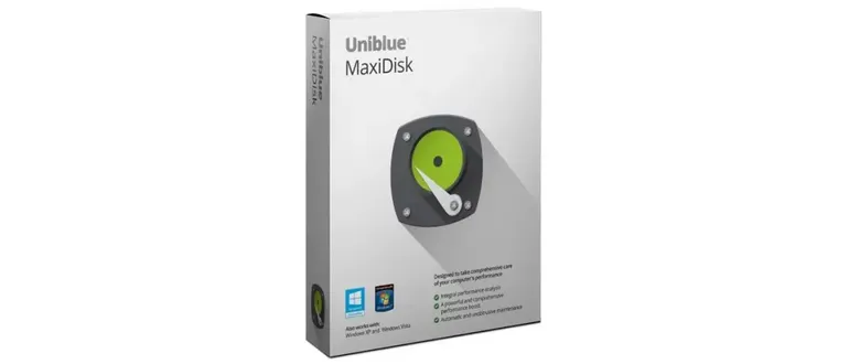 Иконка Uniblue MaxiDisk 1.0.9.3 (2017) Русский