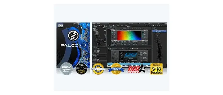 Иконка UVI - Falcon v2.5.3 STANDALONE, EXE VST AAX(MOD) x64 RePack by R2R [En]