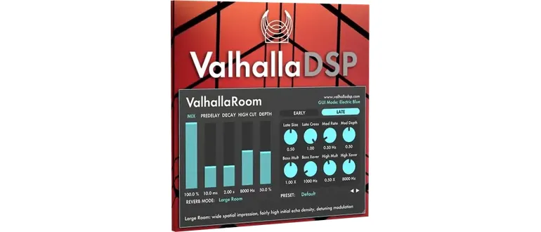 Иконка Valhalla DSP - Valhalla Room 2.0.5 VST, VST3, AAX (x64) [En]