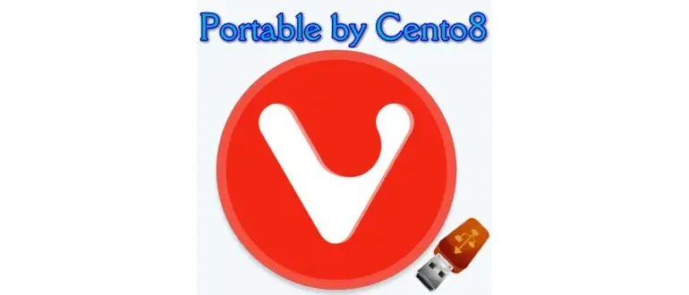 Иконка Vivaldi 5.3.2679.58 Stable (2022) PC Portable by Cento8