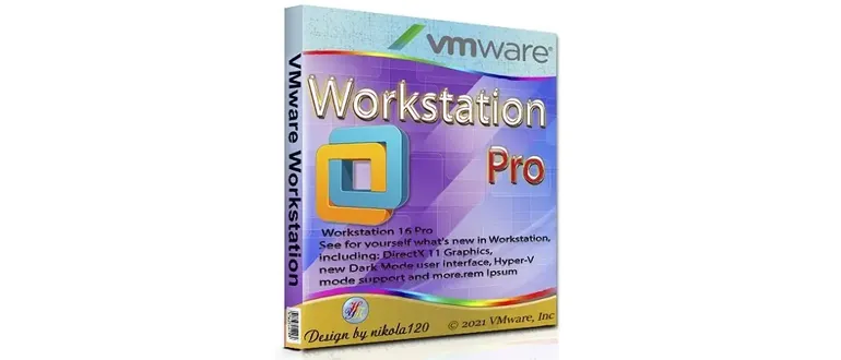 Иконка VMware Workstation 16 Pro 16.2.1 Build 18811642 RePack by KpoJIuK [Ru En]