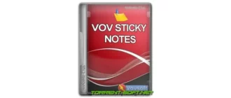 Иконка Vov Sticky Notes 8.5 + Portable [Multi Ru]