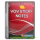 Иконка Vov Sticky Notes 8.5 + Portable [Multi Ru]