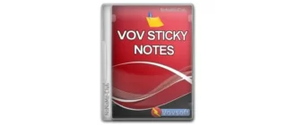 Иконка Vov Sticky Notes 9.1 + Portable [Multi Ru]