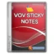 Иконка Vov Sticky Notes 9.6 + Portable [Multi Ru]