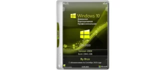 Иконка Windows 10 2004 (19041.508) x64 Home + Pro + Enterprise (3in1) by Brux v.09.2020 (2020) Русский