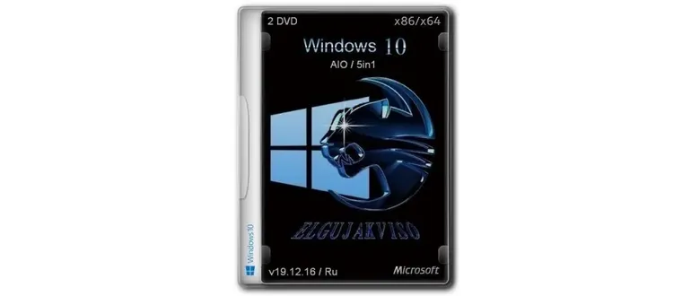Иконка Windows 10 5in1 (x86 x64) Elgujakviso Edition v19.12.16 (2016) Русский
