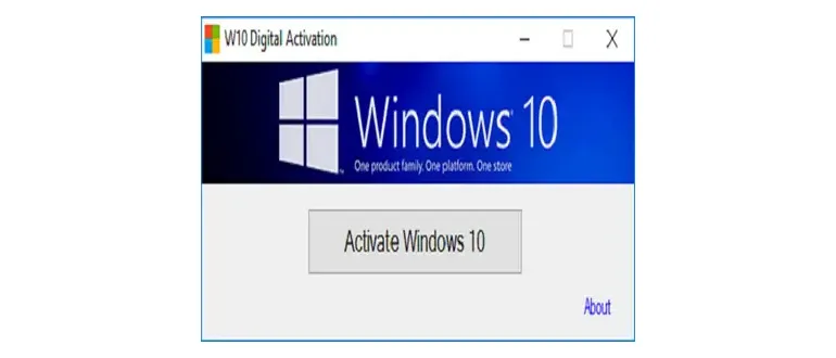 Иконка Windows 10 Digital Activation v1.3.9 by Ratiborus (2020) Русский