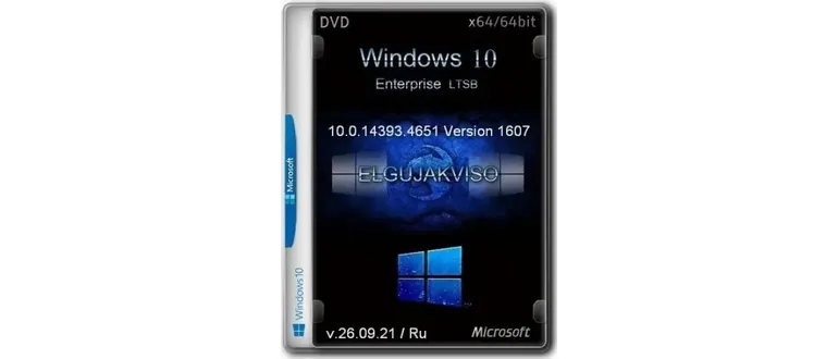 Иконка Windows 10 Enterprise LTSB (x64) Elgujakviso Edition (v.26.09.21) [Ru]