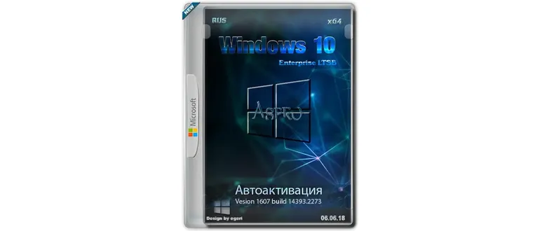 Иконка Windows 10 Enterprise LTSB x64 RUS v.06.06.18 by Aspro