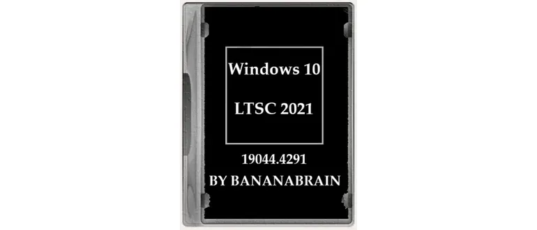 Иконка Windows 10 Enterprise LTSC 2021 21H2 10.0.19044.4291 x64 by BananaBrain [Ru]