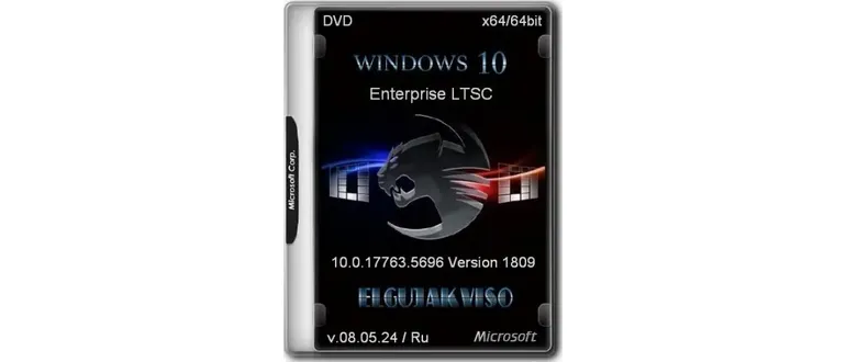 Иконка Windows 10 Enterprise LTSC (x64) Elgujakviso Edition (v.08.05.24) [Ru]