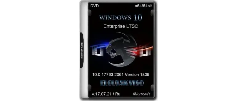 Иконка Windows 10 Enterprise LTSC (x64) Elgujakviso Edition (v.17.07.21) [Ru]