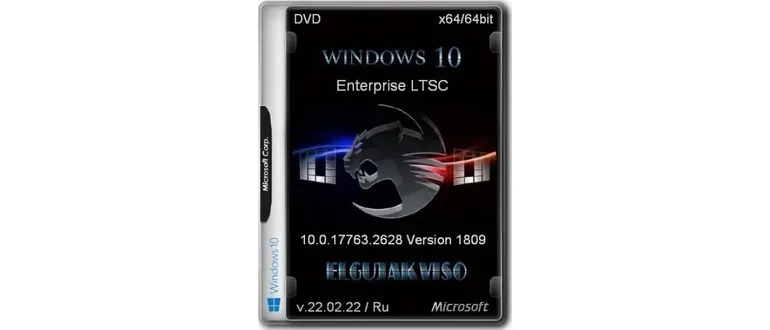 Иконка Windows 10 Enterprise LTSC (x64) Elgujakviso Edition (v.22.02.22) [Ru]