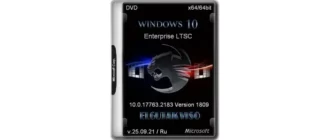 Иконка Windows 10 Enterprise LTSC (x64) Elgujakviso Edition (v.25.09.21) [Ru]