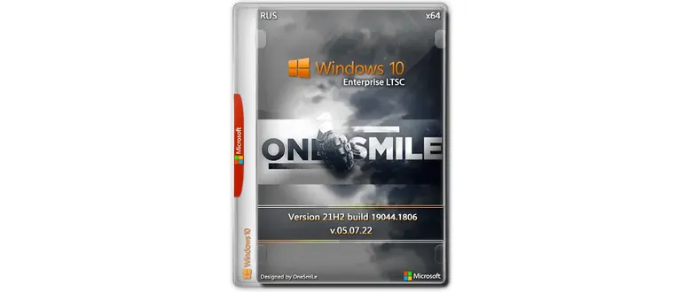 Иконка Windows 10 Enterprise LTSC x64 Rus by OneSmiLe [19044.1806] (FIX 05.07.2022)