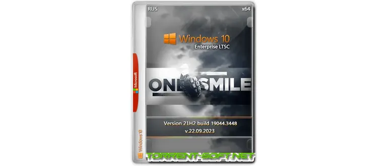 Иконка Windows 10 Enterprise LTSC x64 Rus by OneSmiLe [19044.3448]